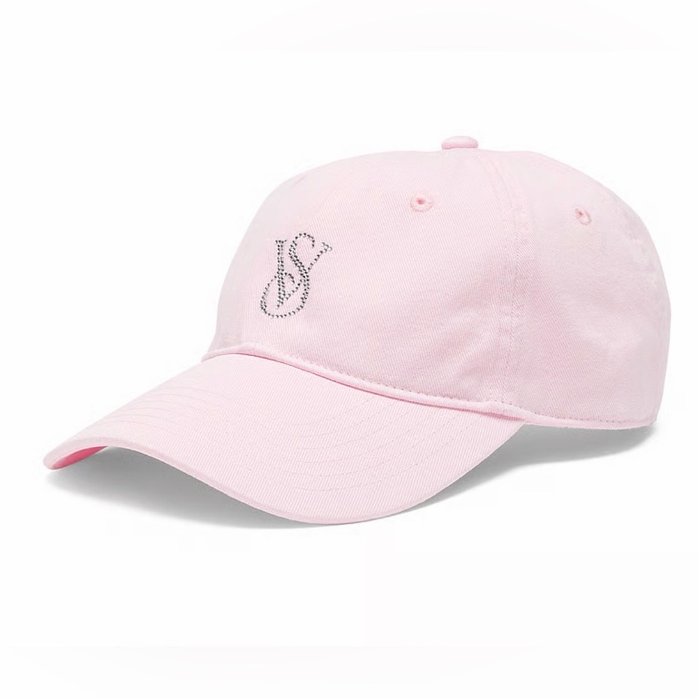 VS Pretty Blossom pink cotton baseball cap